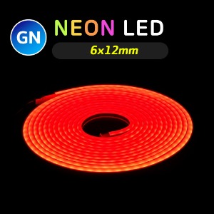 네온 LED바 GN-(레드) 5M 12V 네온사인 줄조명