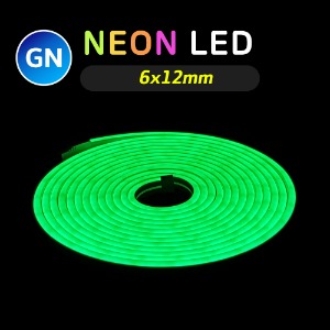 네온 LED바 GN-(그린) 5M 12V 네온사인 줄조명