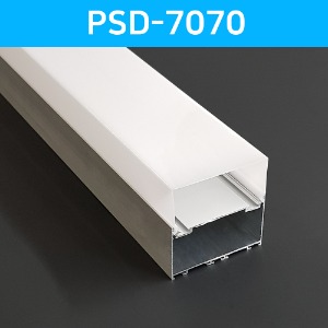 LED방열판 사각 PSD-7070 /삼면발광형/LED바 프로파일