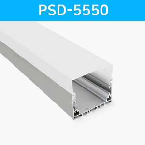 LED방열판 사각 PSD-5550 /삼면발광형/LED바 프로파일